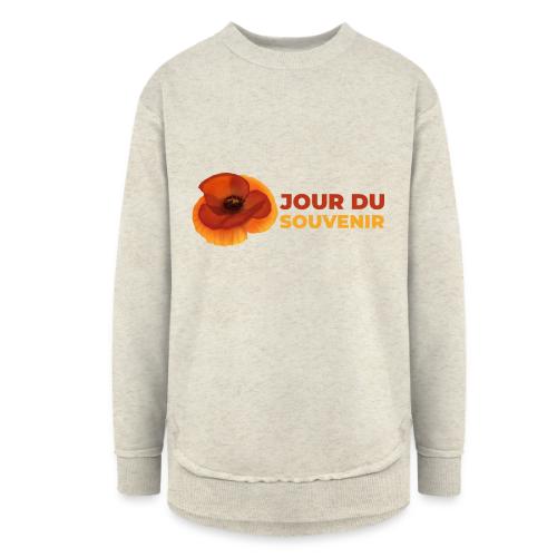 Remembrance Day - Women's Weekend Tunic Fleece Sweatshirt