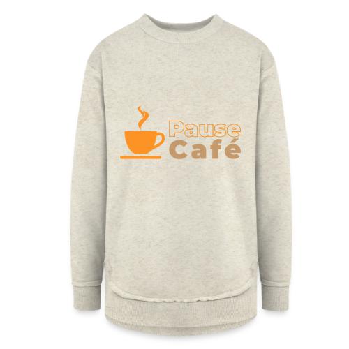 Coffee Break - Women's Weekend Tunic Fleece Sweatshirt