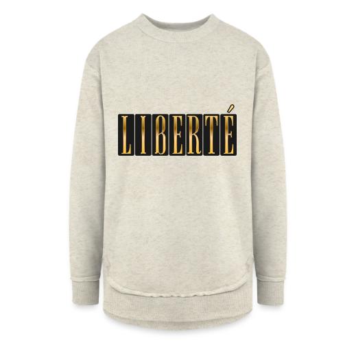 Golden Freedom - Women's Weekend Tunic Fleece Sweatshirt
