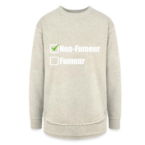Non-smoker - Women's Weekend Tunic Fleece Sweatshirt