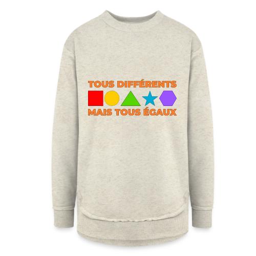 United in Our Differences - Women's Weekend Tunic Fleece Sweatshirt