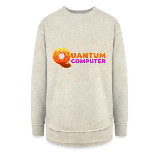 Quantum computer: Quantum Logic Unleashed - Women's Weekend Tunic Fleece Sweatshirt