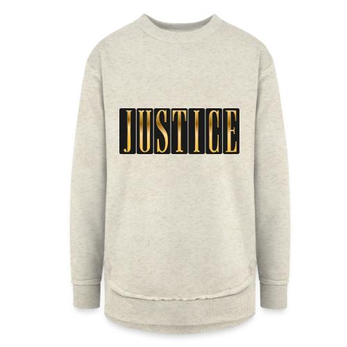 Golden Justice - Women's Weekend Tunic Fleece Sweatshirt