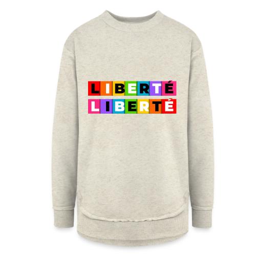 Freedom in colour - Women's Weekend Tunic Fleece Sweatshirt