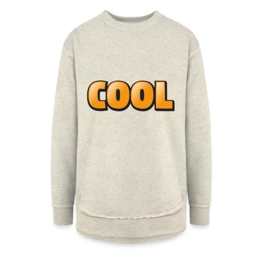 Cool 3D Word Design – Bold Chill Style - Women's Weekend Tunic Fleece Sweatshirt