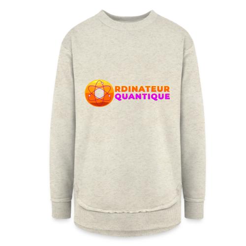 Quantum Computer: Quantum Logic Liberated - Women's Weekend Tunic Fleece Sweatshirt
