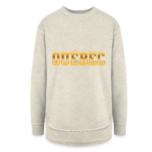 Québec - Women's Weekend Tunic Fleece Sweatshirt