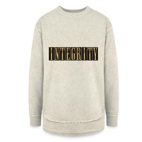 Golden Integrity - Women's Weekend Tunic Fleece Sweatshirt