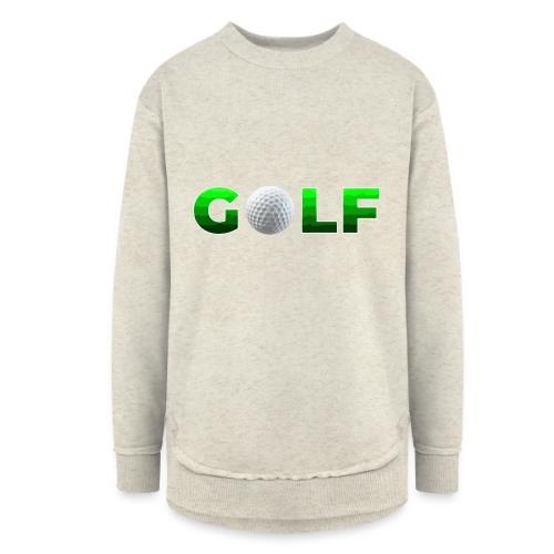 Golf Precision Wordmark - Women's Weekend Tunic Fleece Sweatshirt