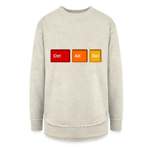 CTRL + ALT + DEL - Women's Weekend Tunic Fleece Sweatshirt
