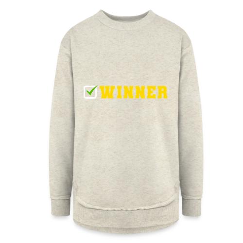 Crowned to Win - Women's Weekend Tunic Fleece Sweatshirt