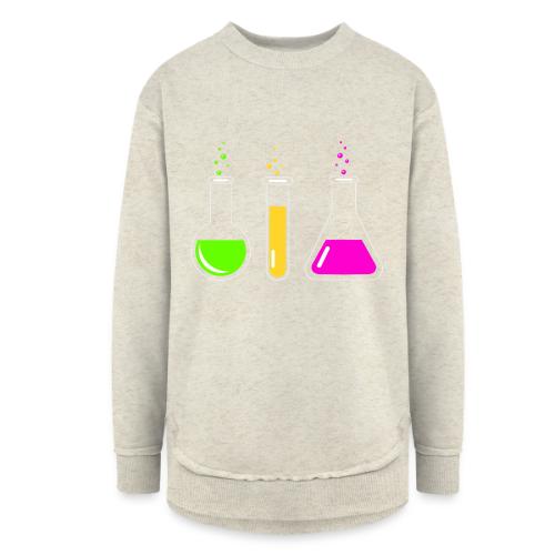 Colorful Chemistry - Women's Weekend Tunic Fleece Sweatshirt