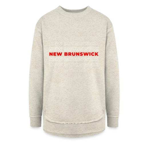 New Brunswick Style - Women's Weekend Tunic Fleece Sweatshirt