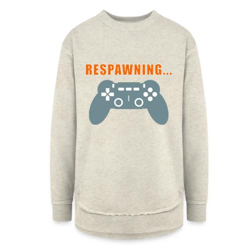 Respawning Gamer Controller Design - Women's Weekend Tunic Fleece Sweatshirt