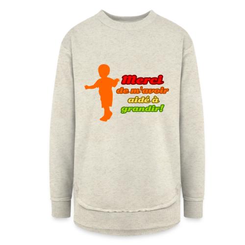 Growing Thanks to You - Women's Weekend Tunic Fleece Sweatshirt