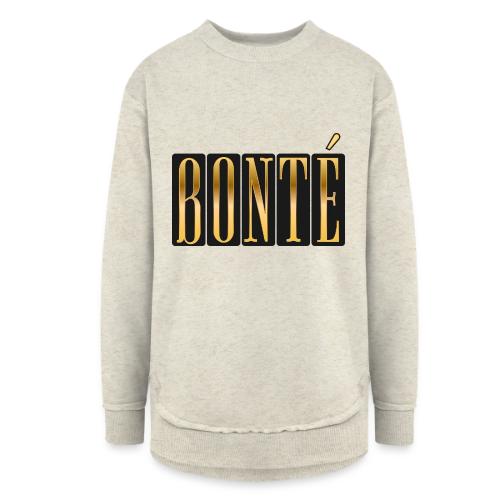 Golden Goodness - Women's Weekend Tunic Fleece Sweatshirt