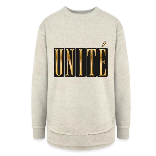 Unité Dorée - Women's Weekend Tunic Fleece Sweatshirt