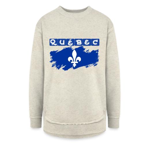 Québec la Belle province - Women's Weekend Tunic Fleece Sweatshirt