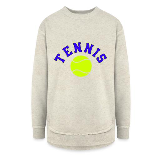 Tennis: Serve in Style - Women's Weekend Tunic Fleece Sweatshirt