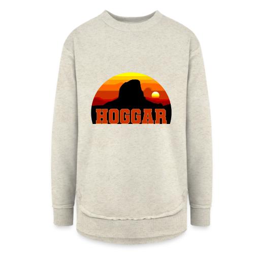 Algeria: Hoggar Desert Horizon - Women's Weekend Tunic Fleece Sweatshirt