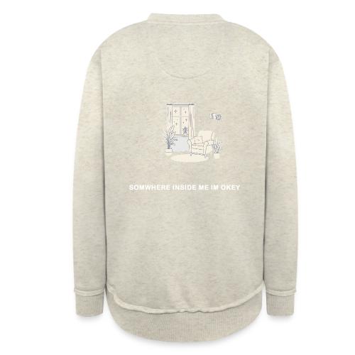 Silent Pain Expression - Women's Weekend Tunic Fleece Sweatshirt
