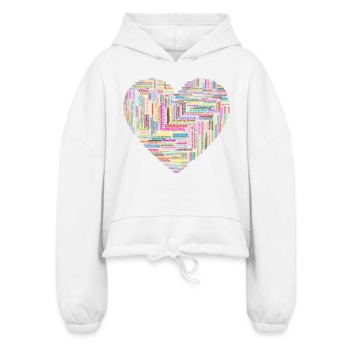 A Thanksgiving Heart - Women’s Cropped Hoodie