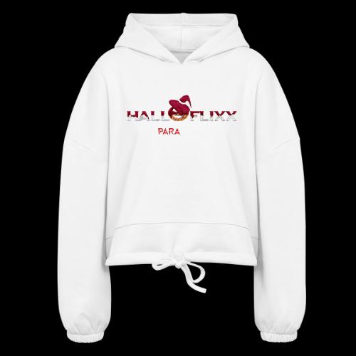 HALLOFlixx Apparel - Women’s Cropped Hoodie