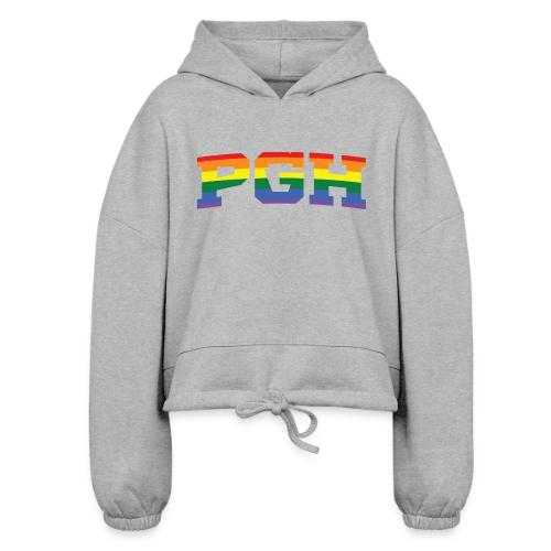 pgh_pride - Women’s Cropped Hoodie
