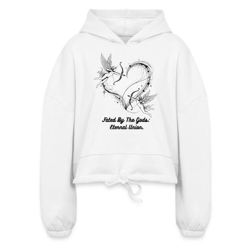 Eternal Union T-Shirt, Mug, & Leggings - Women’s Cropped Hoodie