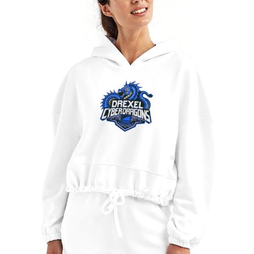 Blue Team - Women’s Cropped Hoodie