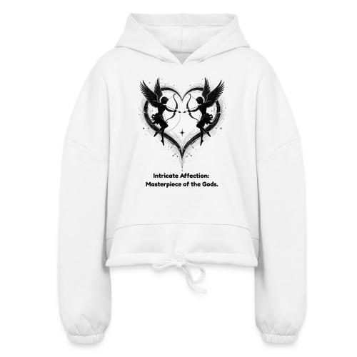 Intricate Affection T-Shirt - Women’s Cropped Hoodie