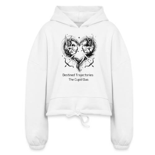 Cupid Duo T-Shirt, Mug, & Leggings - Women’s Cropped Hoodie