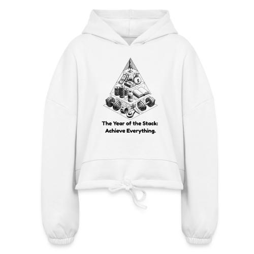 The Resolution Pyramid T-Shirt, Mug, & Leggings - Women’s Cropped Hoodie