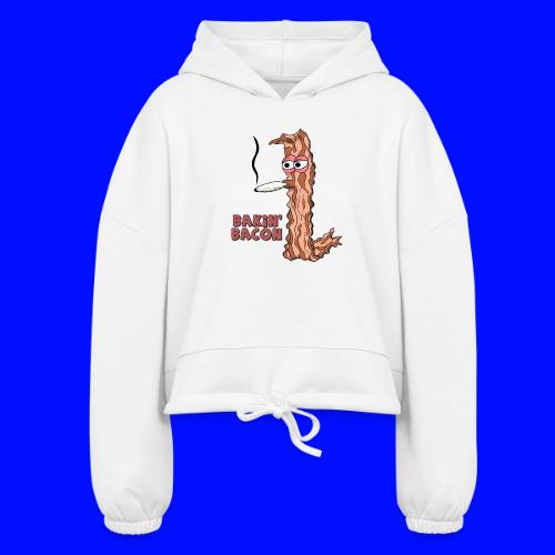 Bakin' Bacon - Women’s Cropped Hoodie