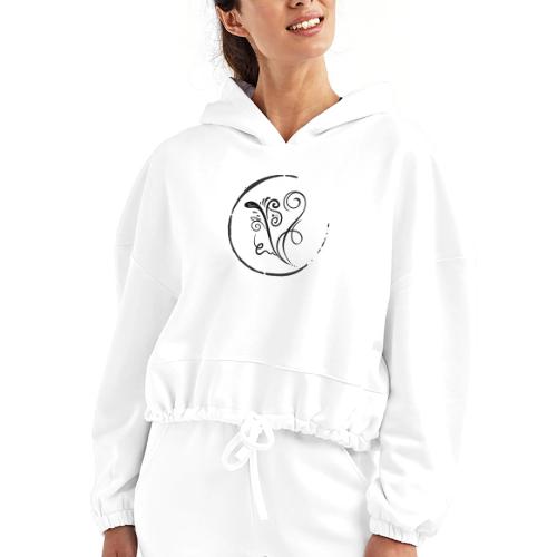 Earth Spirit Coven Sigil - Women’s Cropped Hoodie