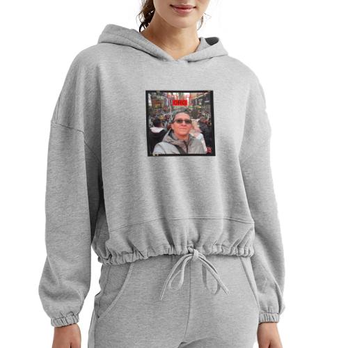 City Life Org Manhattan ft Jean - Women’s Cropped Hoodie