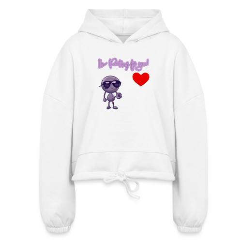 Smoon City 18_I'm Rooting For You Too - Women’s Cropped Hoodie