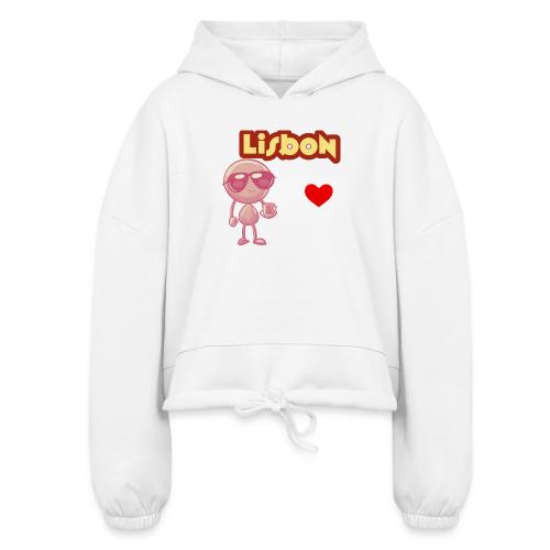 Smoon City_Lisbon - Women’s Cropped Hoodie