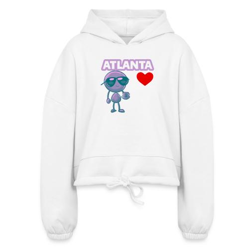 Smoon City_Atlanta - Women’s Cropped Hoodie