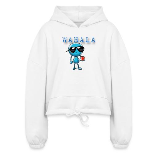 Smoon City_Wahala - Women’s Cropped Hoodie