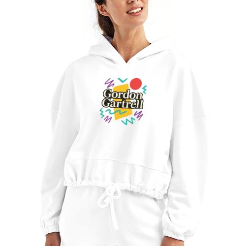 Gordon Gartrell Inspired Retro 80s T-Shirt - Women’s Cropped Hoodie