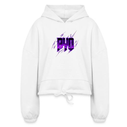 Ayo's Blue - Women’s Cropped Hoodie