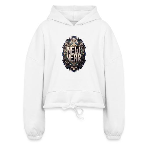Evergreen New Year T-Shirt - Women’s Cropped Hoodie