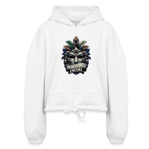 Masquerade Mask T-Shirt - Women’s Cropped Hoodie