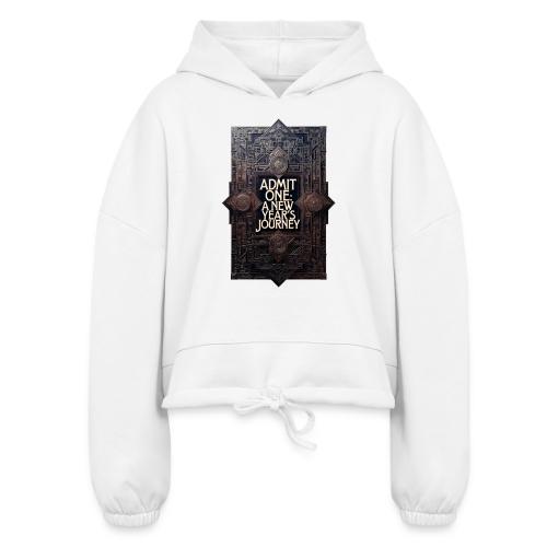 Art Deco VIP Pass T-Shirt - Women’s Cropped Hoodie