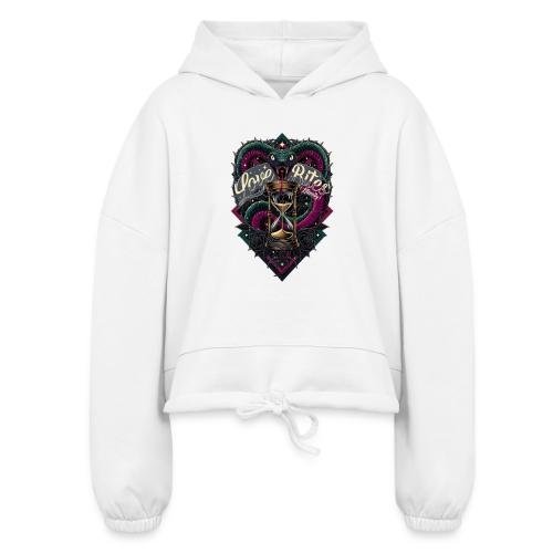 Love Bites (Literally) T-Shirt - Women’s Cropped Hoodie