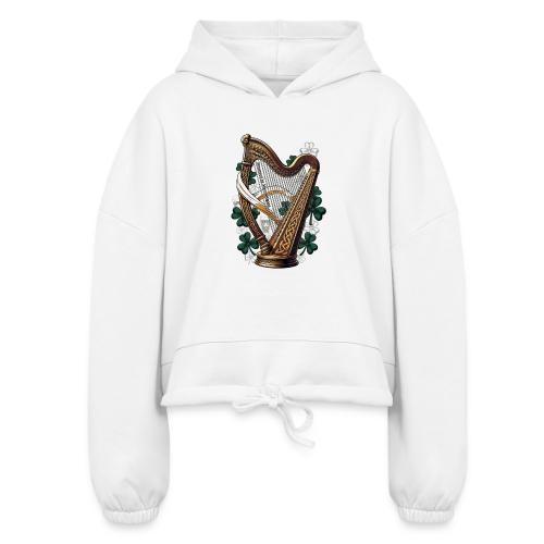 Emerald Harp Shenanigans T-Shirt - Women’s Cropped Hoodie