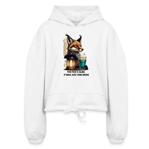 Sly Fox One More Round Tee - Women’s Cropped Hoodie