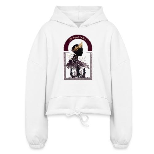 Women's Day Legacy T Shirt, Empowerment Gift 2026 - Women’s Cropped Hoodie