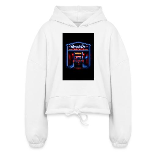 Carcadelogo3 - Women’s Cropped Hoodie